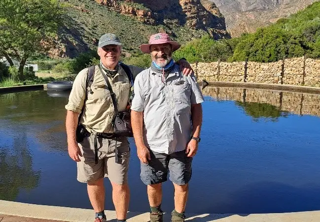 Anthony and Mark from the Karoo Stone Folk Trail