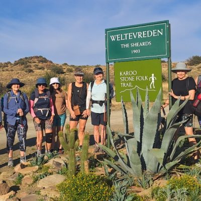 Day 1 of the Karoo Stone Folk Trail